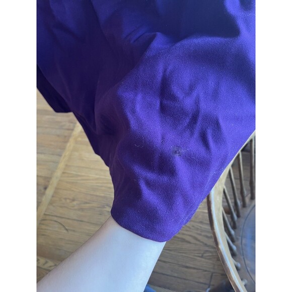 Vintage Purple Odd Fellows Ladies Aux Patriarchs Cape Women One Size - Picture 12 of 13